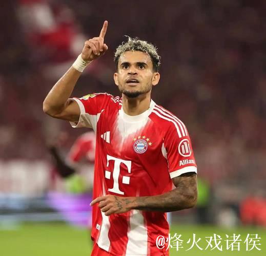 拜仁上诉成功，路易斯-迪亚斯欧冠禁赛缩减至3场